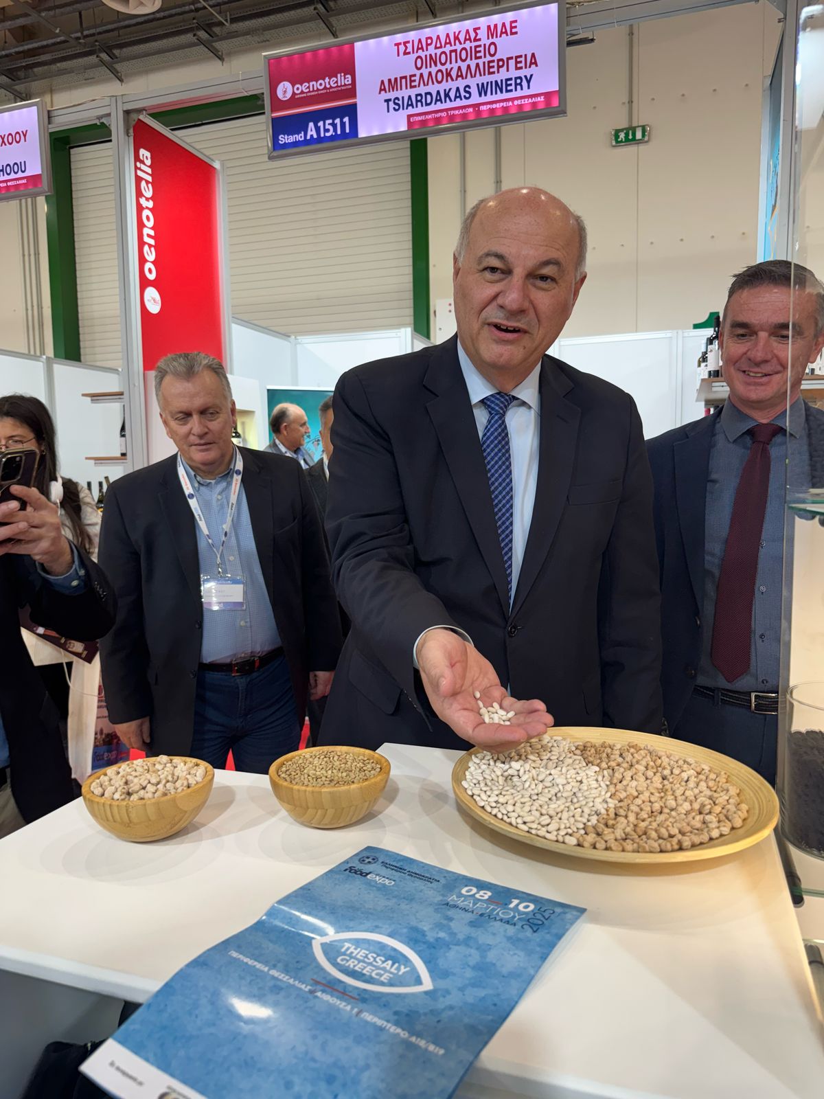 Ο Κώστας Τσιάρας εγκαινίασε την Food Expo 2025