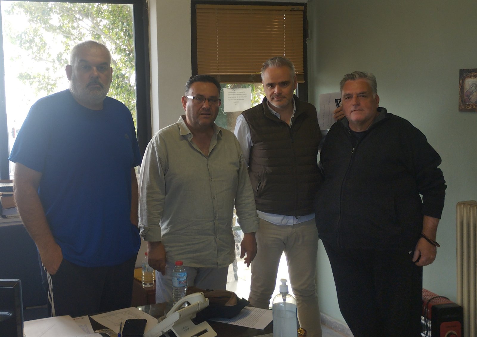 ΚΚΕ: Περιοδεία κλιμακίου στη μάντρα Καθαριότητας του Δήμου Ηρακλείου