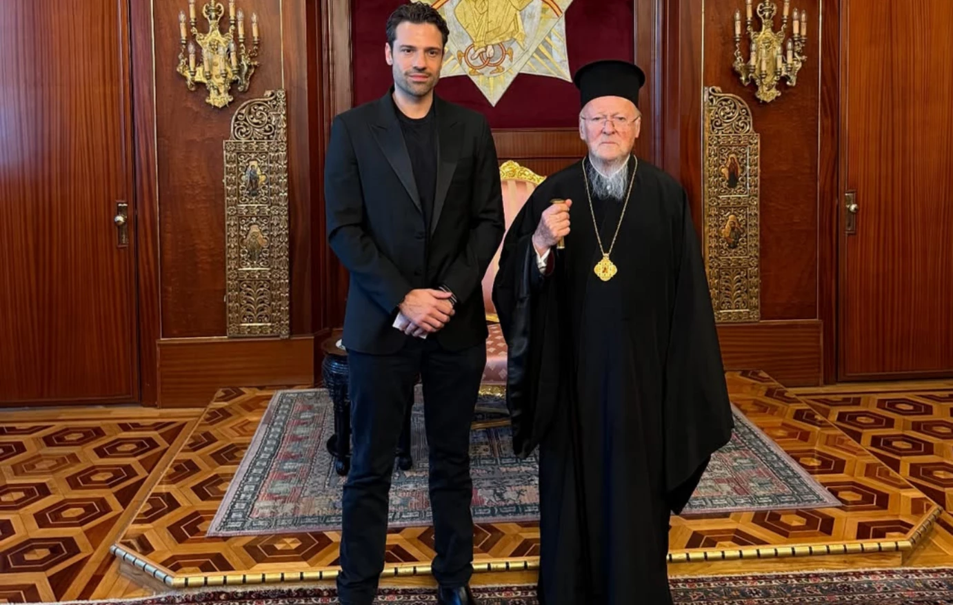 Κωνσταντίνος Αργυρός: Έγινε δεκτός από τον Πατριάρχη Βαρθολομαίο στο Φανάρι