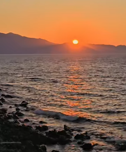 Ηρακλειώτικο ηλιοβασίλεμα (φωτο)