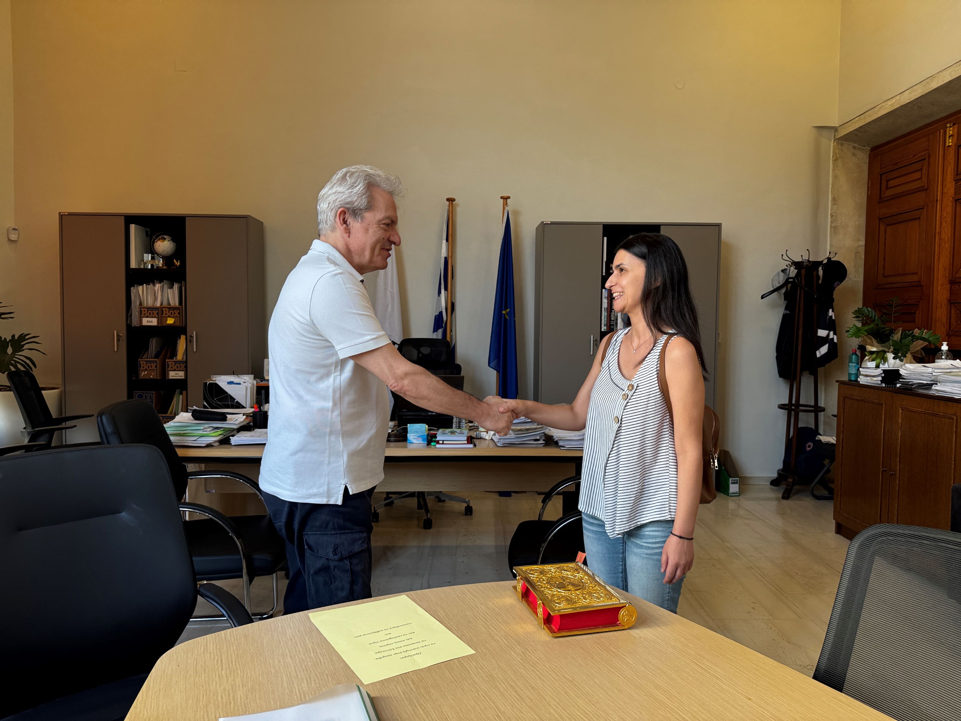 Δήμος Ηρακλείου: Ορκωμοσία νέας μόνιμης υπαλλήλου