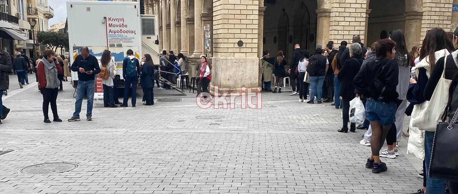 Εθελοντική αιμοδοσία στο αίθριο της Λότζια το Σάββατο 13 Σεπτεμβρίου