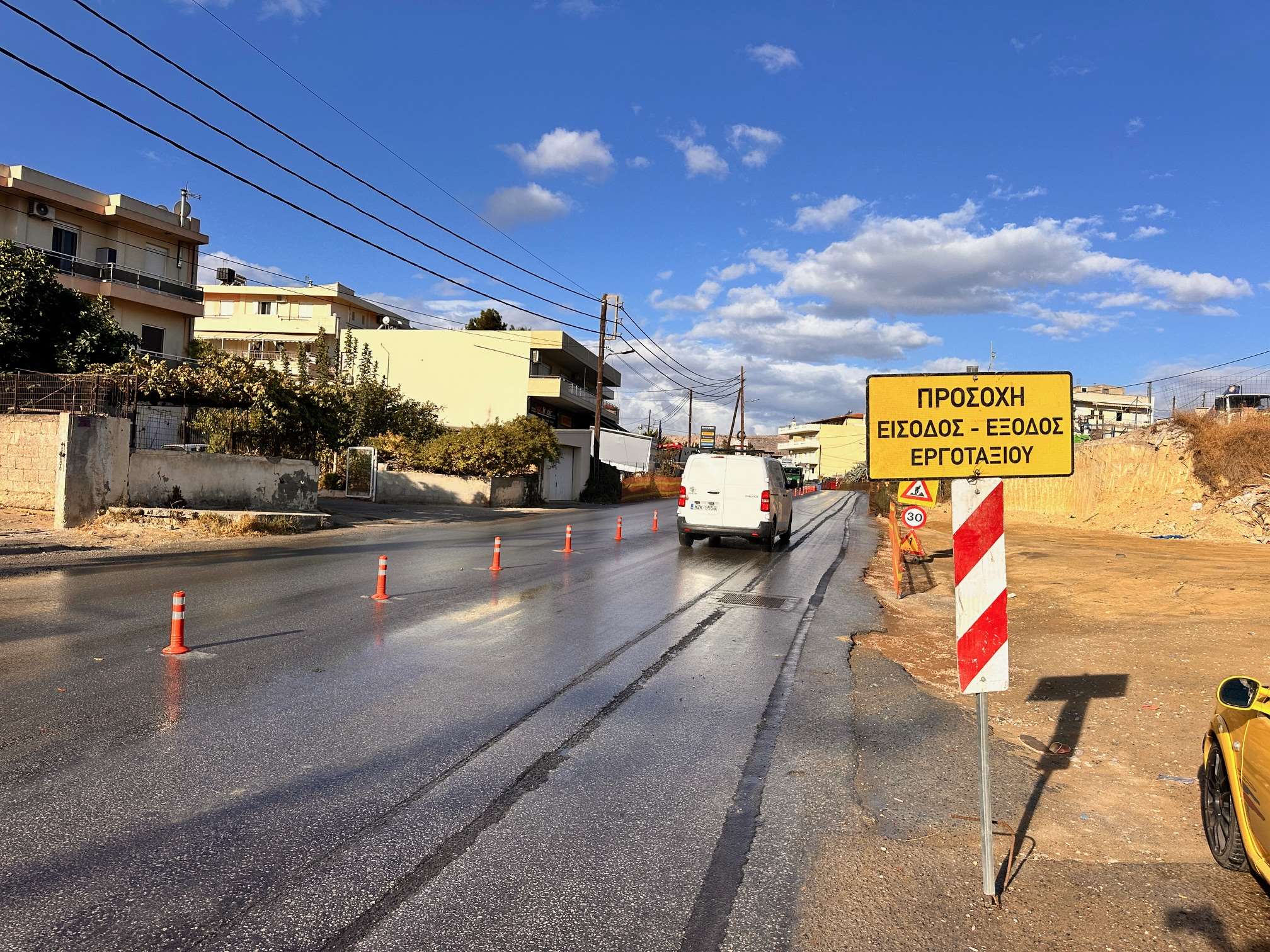 Γάζι: Σε εφαρμογή οι κυκλοφοριακές στην λεωφόρο Ελευθερίου Βενιζέλου