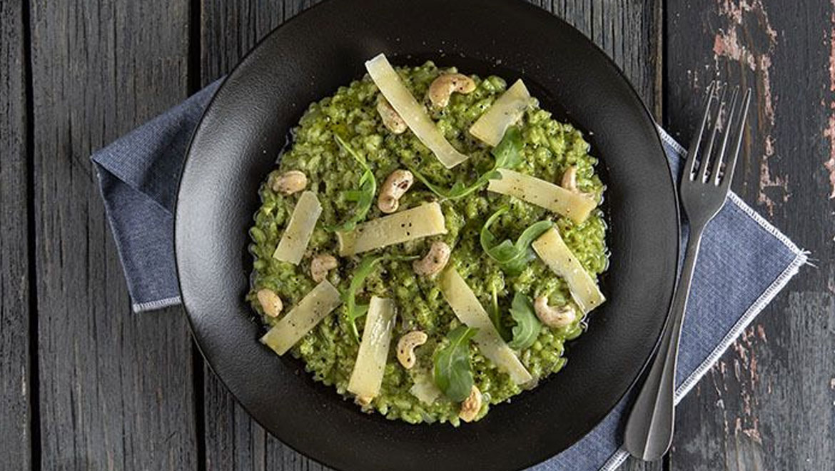 Τι θα φάμε σήμερα; Ιταλικό ριζότο με pesto
