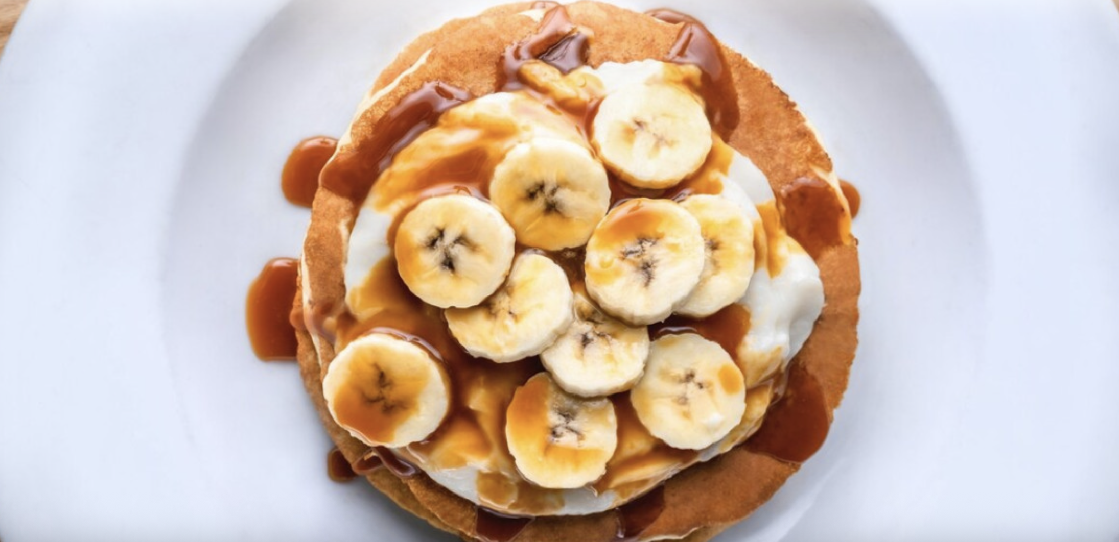 Το γλυκό της ημέρας: Pancakes με ταχίνι και μπανάνα
