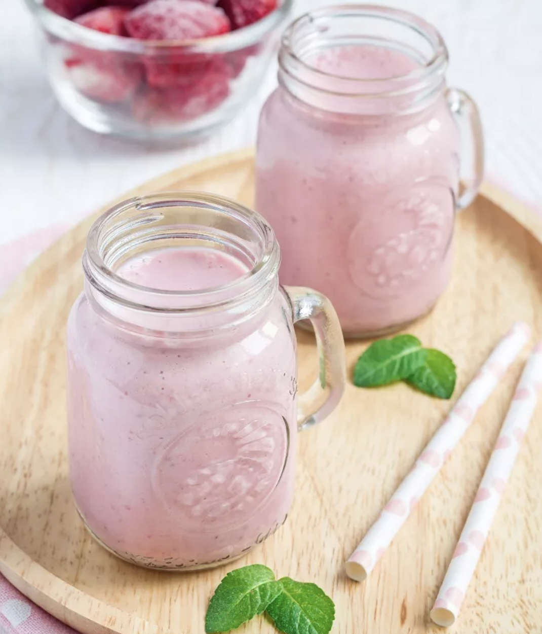 Το γλυκό της ημέρας: Smoothie φράουλα