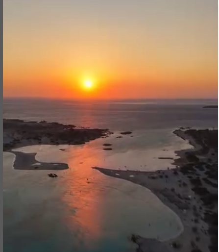 Ηλιοβασίλεμα στο Ελαφονήσι (φωτο) | ekriti.gr