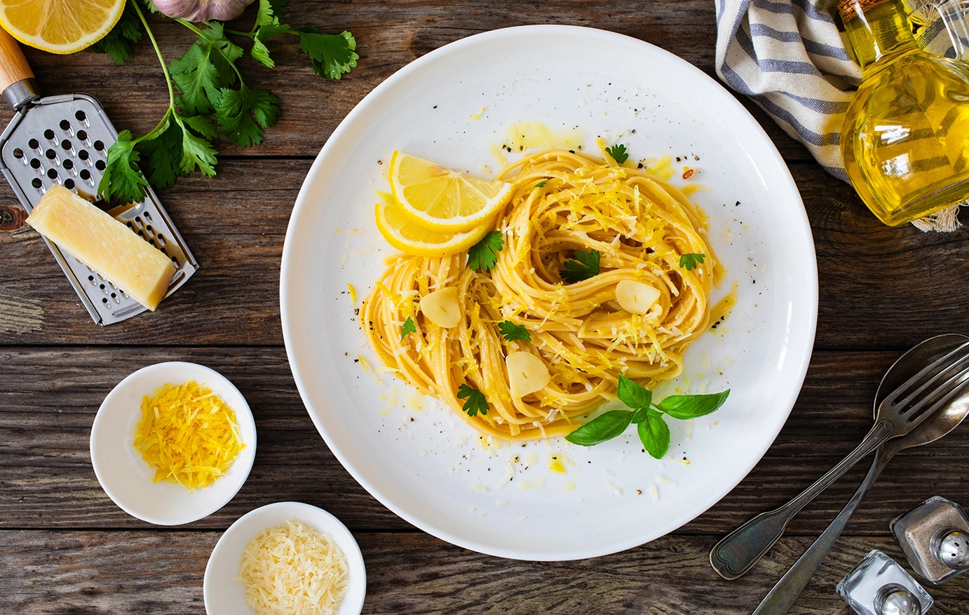 Τι θα φάμε σήμερα; Ζυμαρικά με σάλτσα λεμονιού