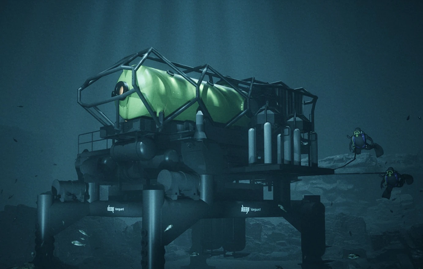 Το πρώτο υποβρύχιο ”σπίτι” για ανθρώπους σε βάθος 50 μέτρων