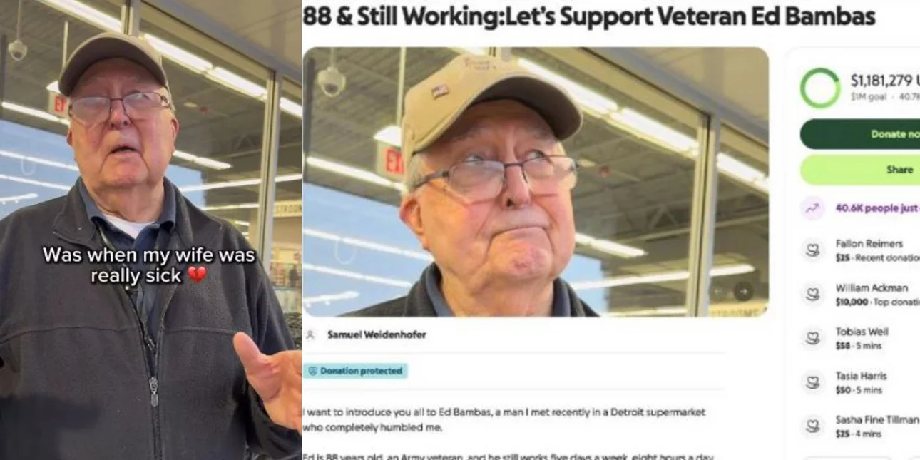 88χρονος εργαζόμενος θα λάβει 1,5 εκατ. δολάρια από δωρεές για να μπορέσει να συνταξιοδοτηθεί