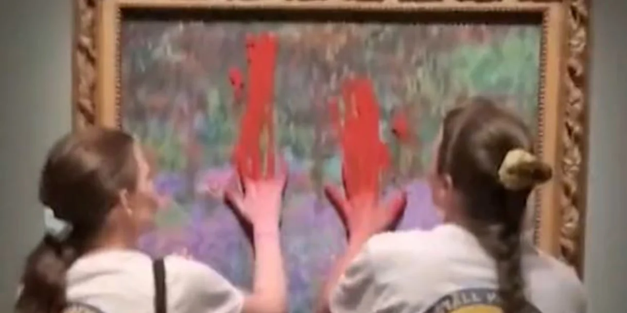 Σουηδικό δικαστήριο αθωώνει τις ακτιβίστριες για την επίθεση με μπογιά σε πίνακα του Μονέ