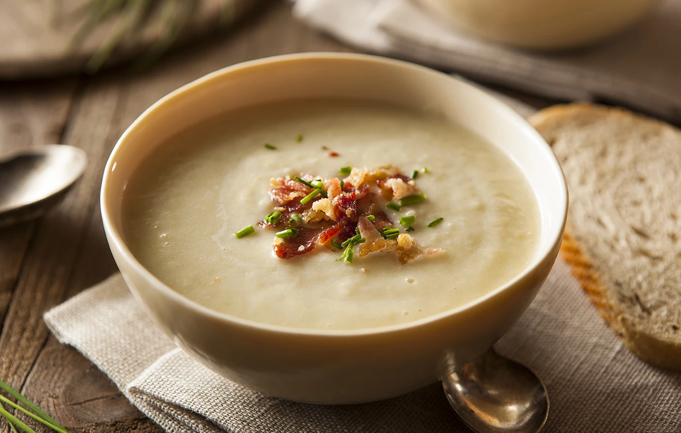 Τι θα φάμε σήμερα; Κρεμώδης σούπα κουνουπιδιού