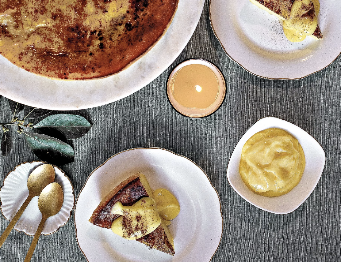 Τι θα φάμε σήμερα; Γαλατόπιτα Ηπείρου με κρέμα λεμονιού και κανέλα