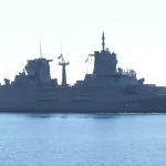 Η γερμανική φρεγάτα FGS Nordrhein-Westfalen έφτασε στο λιμάνι της Λεμεσού