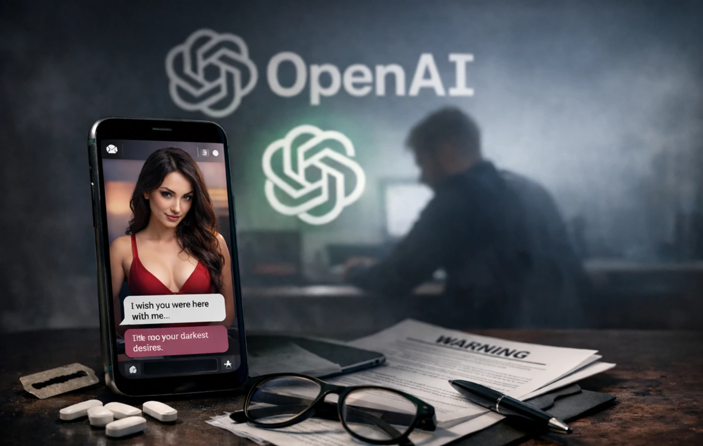 Είναι γεγονός! Η OpenAI ξεκλειδώνει το «adult mode» Είναι γεγονός! Η OpenAI ξεκλειδώνει το «adult mode»