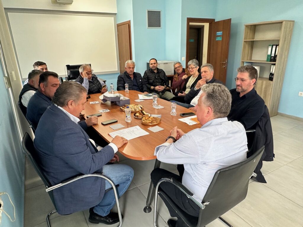 Η πρόταση του Δήμου Μαλεβιζίου για τον Αλμυρό Ποταμό στο επίκεντρο της επίσκεψης του Περιφερειάρχη