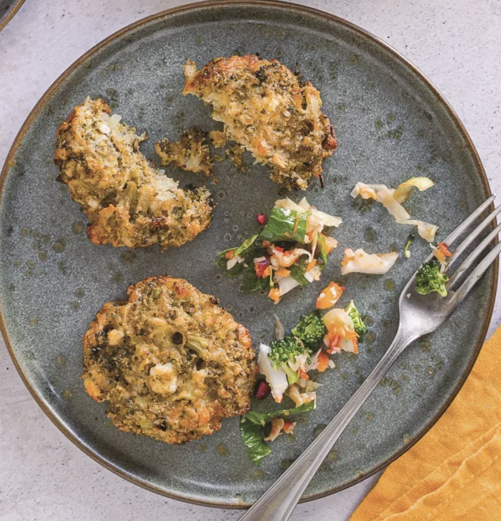 Τι θα φάμε σήμερα; Μπιφτέκια μπρόκολου στον φούρνο χωρίς γλουτένη