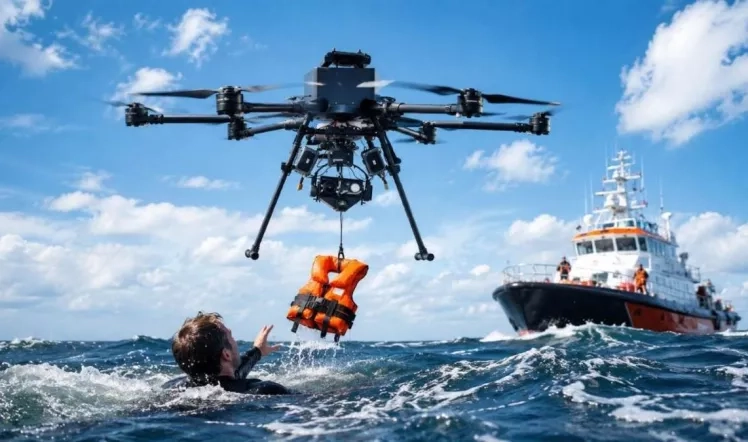 Δανία: Έλληνας ερευνητής φτιάχνει drone 2,5 μέτρων που βρίσκει ναυαγούς πριν να είναι αργά